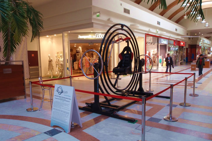 recreational commercial gyroscope trainer AD-LIBITUM 5